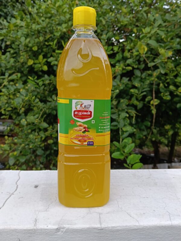 Wood Pressed Groundnut Oil